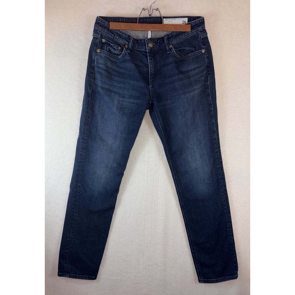 Rag & Bone Dre Low-Rise Slim Boyfriend Jeans Size 26
